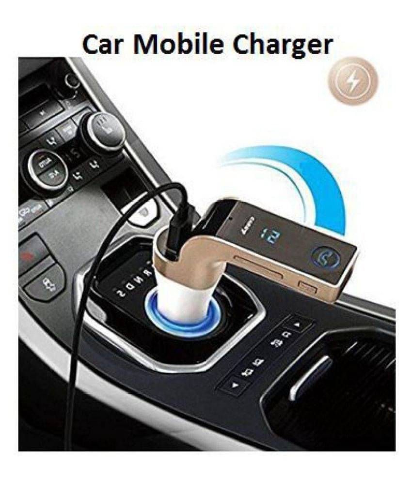     			HOD Car Mobile Charger CARG7 Bluetooth Car Kit 590 Multicolour