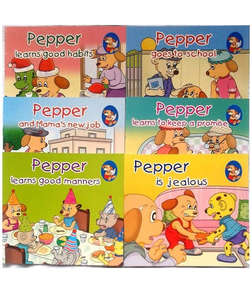 Pepper Series Set no - 5 ( Set of 6 Books) (Pepper Storybooks) - Stationery | Buy online on ZillyBuy