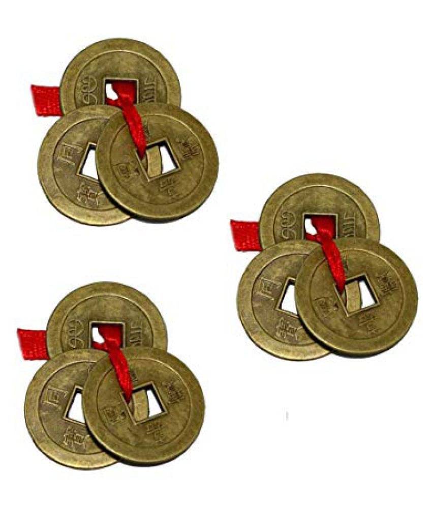 DD1 Chinese Feng Shui I-Ching Amulet Coins(Standard, Brown) - Set of 3 DD1 Chinese Feng Shui I-Ching Amulet Coins(Standard, Brown) - Set of 3