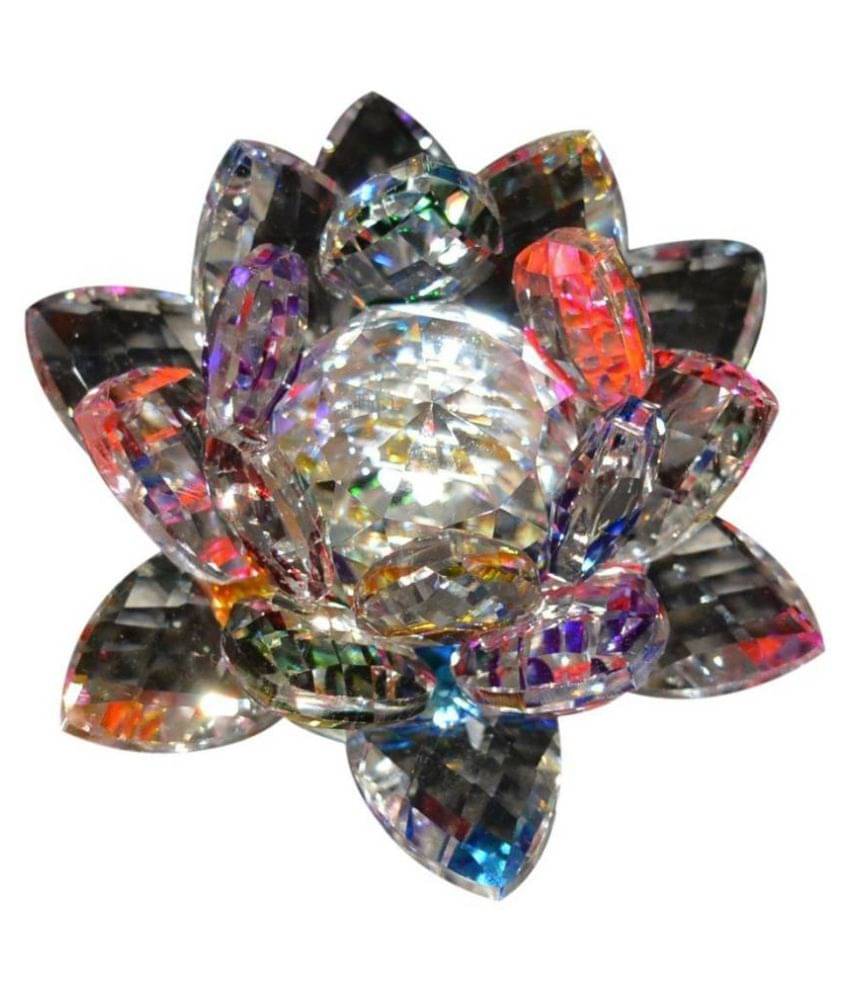 DD1 Feng Shui Transparent Crystal Lotus For Positive Energy Gift Item And Good Luck & Brings Prosperity Success DD1 Feng Shui Transparent Crystal Lotus For Positive Energy Gift Item And Good Luck & Brings Prosperity Success