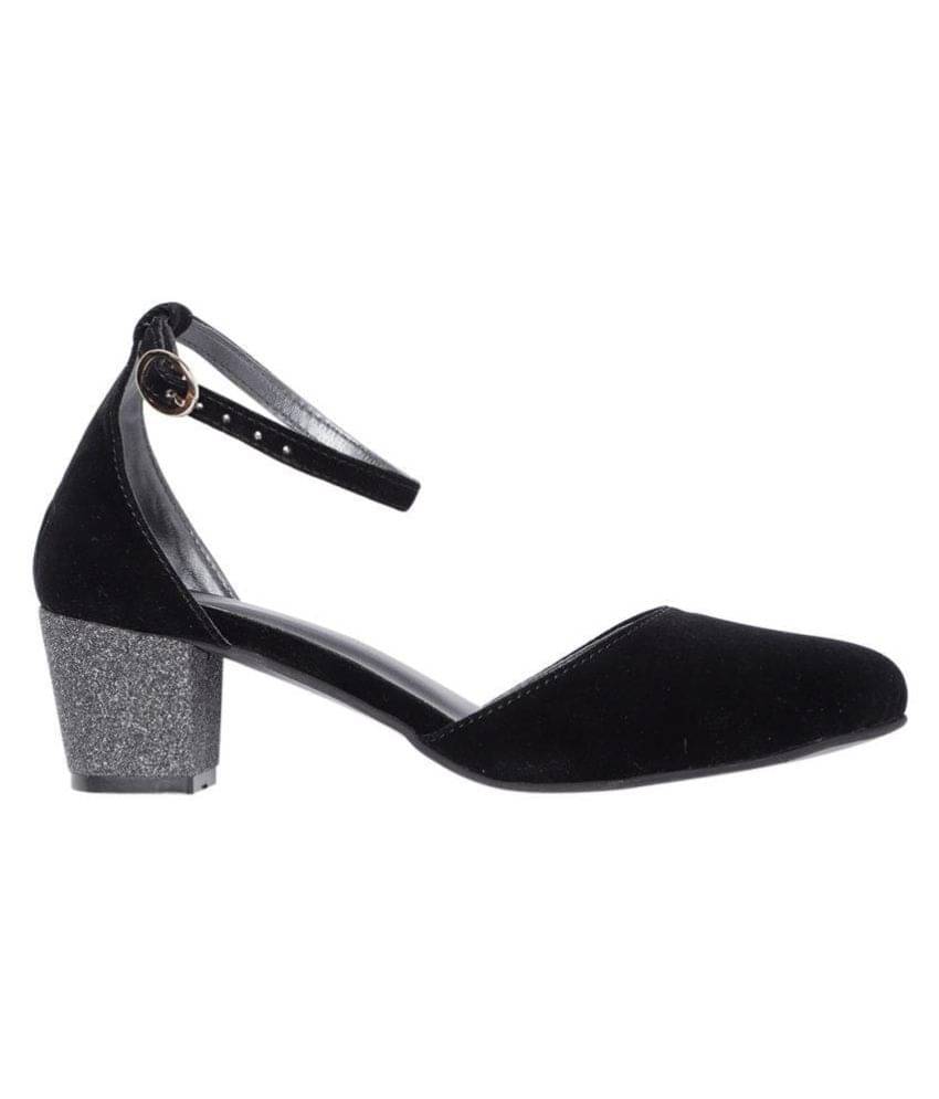 MARC LOIRE Black Block Heels MARC LOIRE Black Block Heels