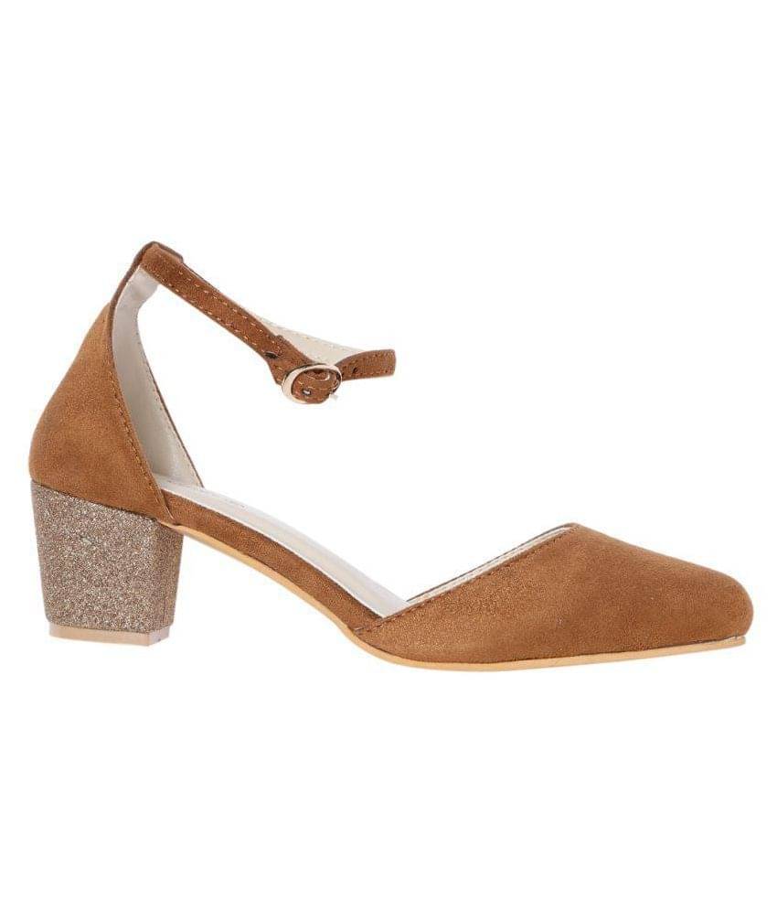 MARC LOIRE Brown Block Heels MARC LOIRE Brown Block Heels