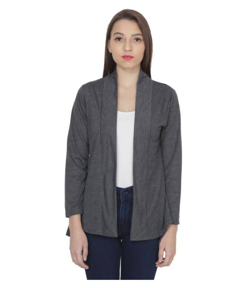 Affair Cotton Shrugs - Grey Single