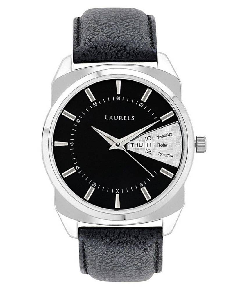     			Laurels LWM-INC-II-020207 Leather Analog Men's Watch
