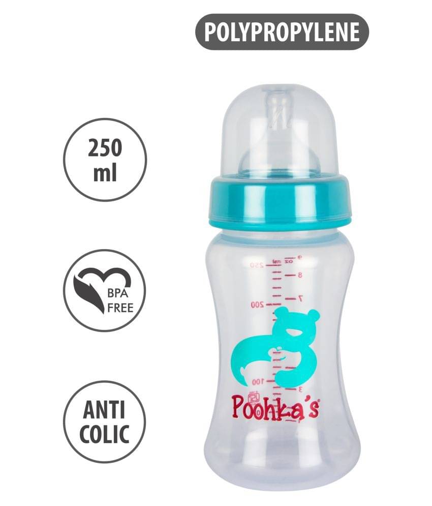     			Small Wonder - Blue 250 ml Feeding Bottle (Pack of 1)