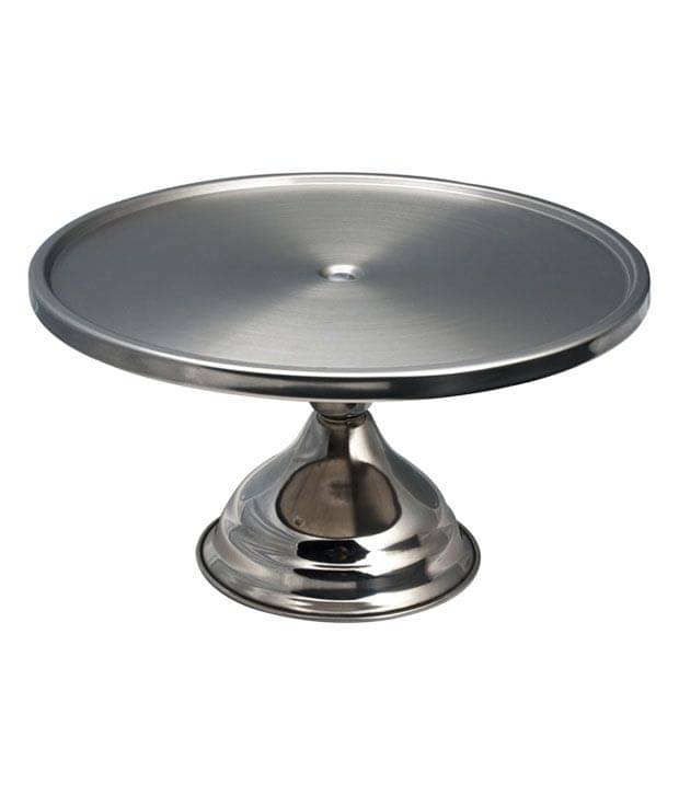     			Dynore Stainless Steel Cake Stand 1 Pcs