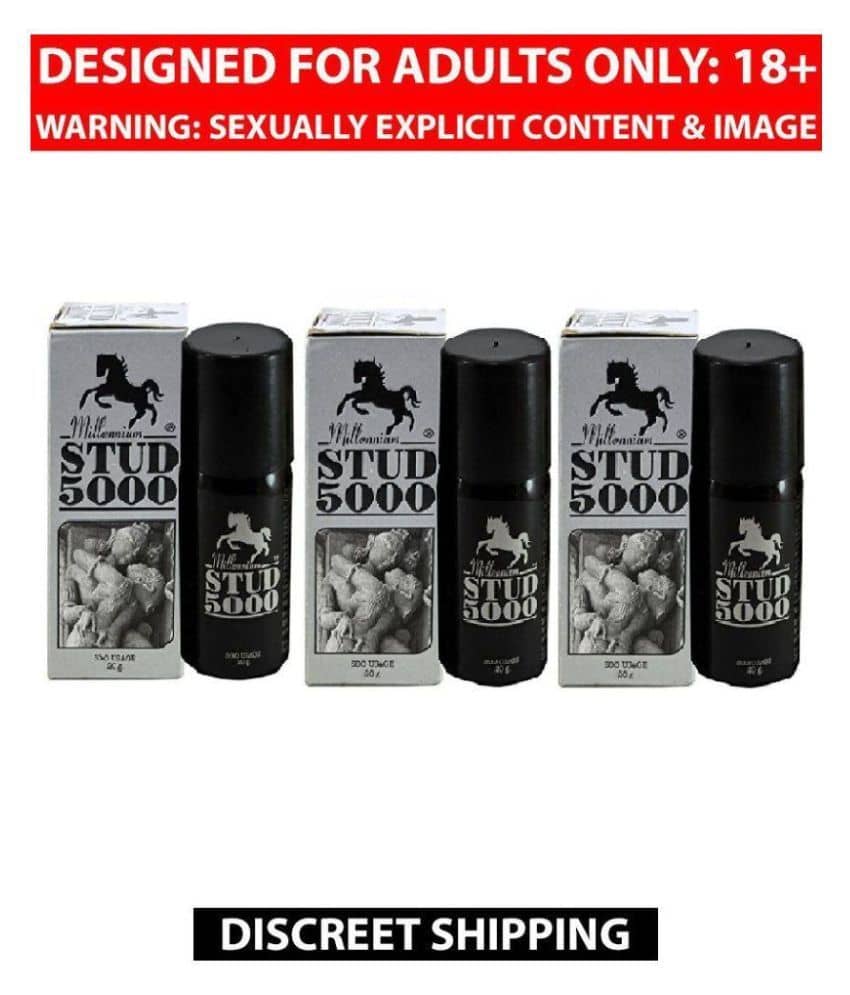 STUD 5000 (Xtra Timing Spray 4 Men)  Pack of 3