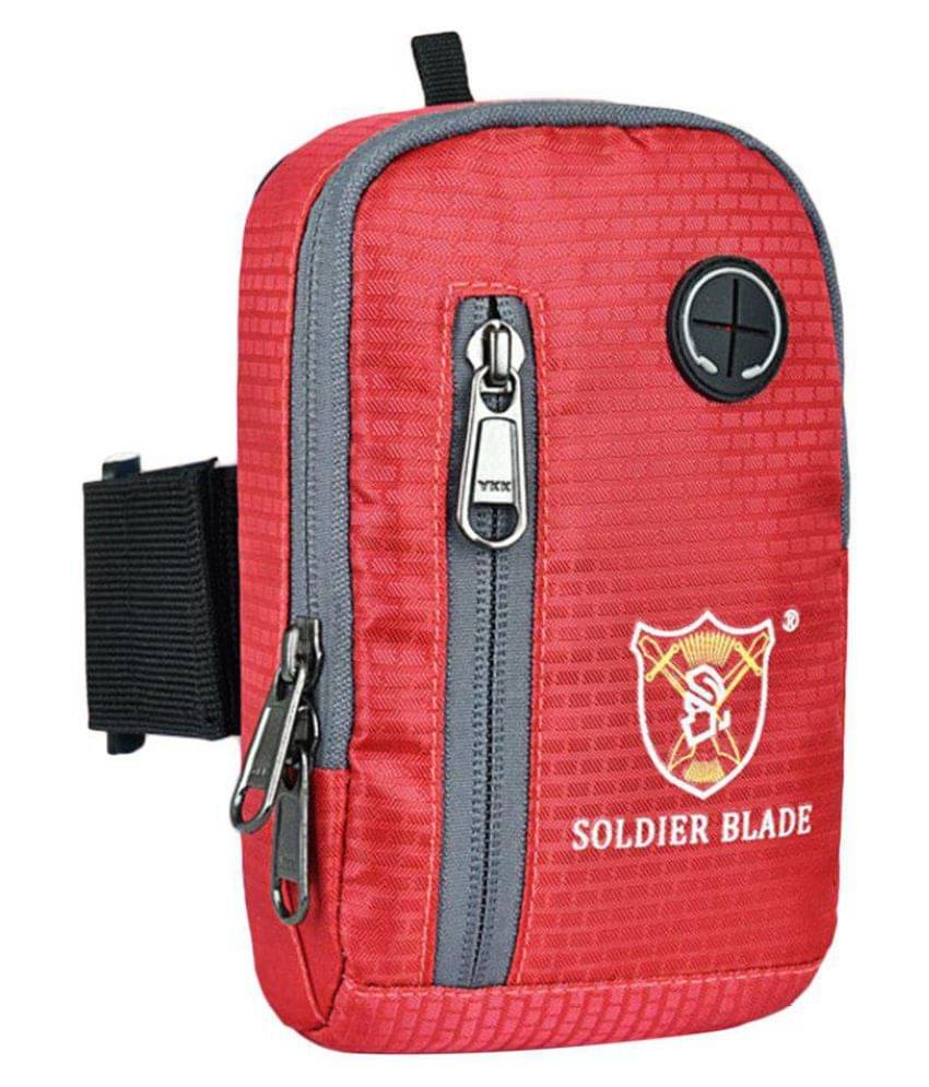     			Universal Running Armband Sports Fitness Arm Bag Multifunctional Pockets