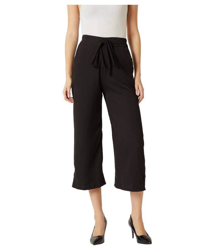     			Miss Chase Poly Crepe Casual Pants