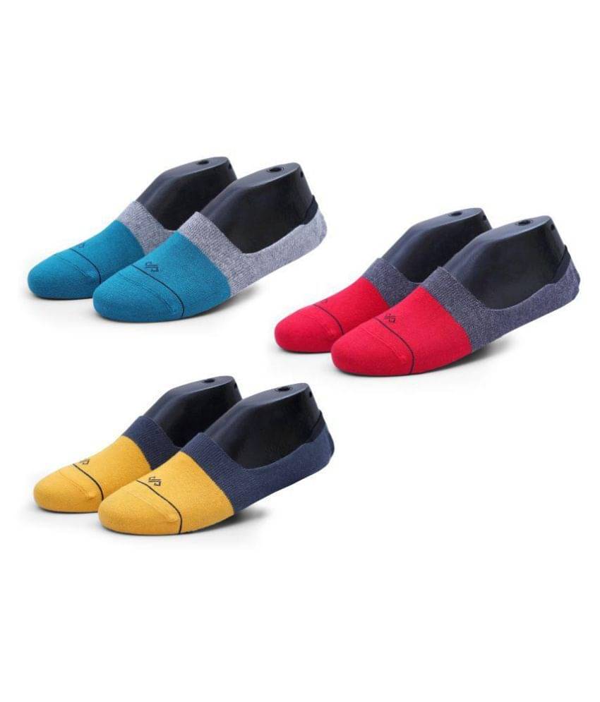     			Dynamocks Multi Casual No Show Socks