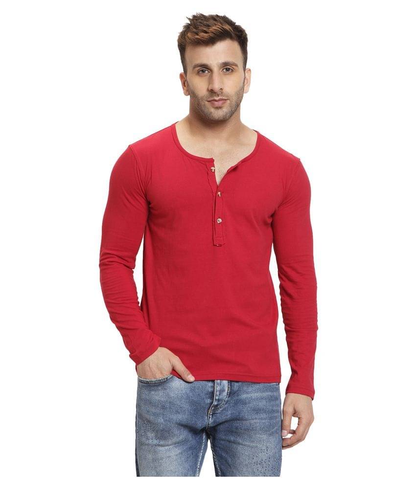 GESPO Red Full Sleeve T-Shirt GESPO Red Full Sleeve T-Shirt