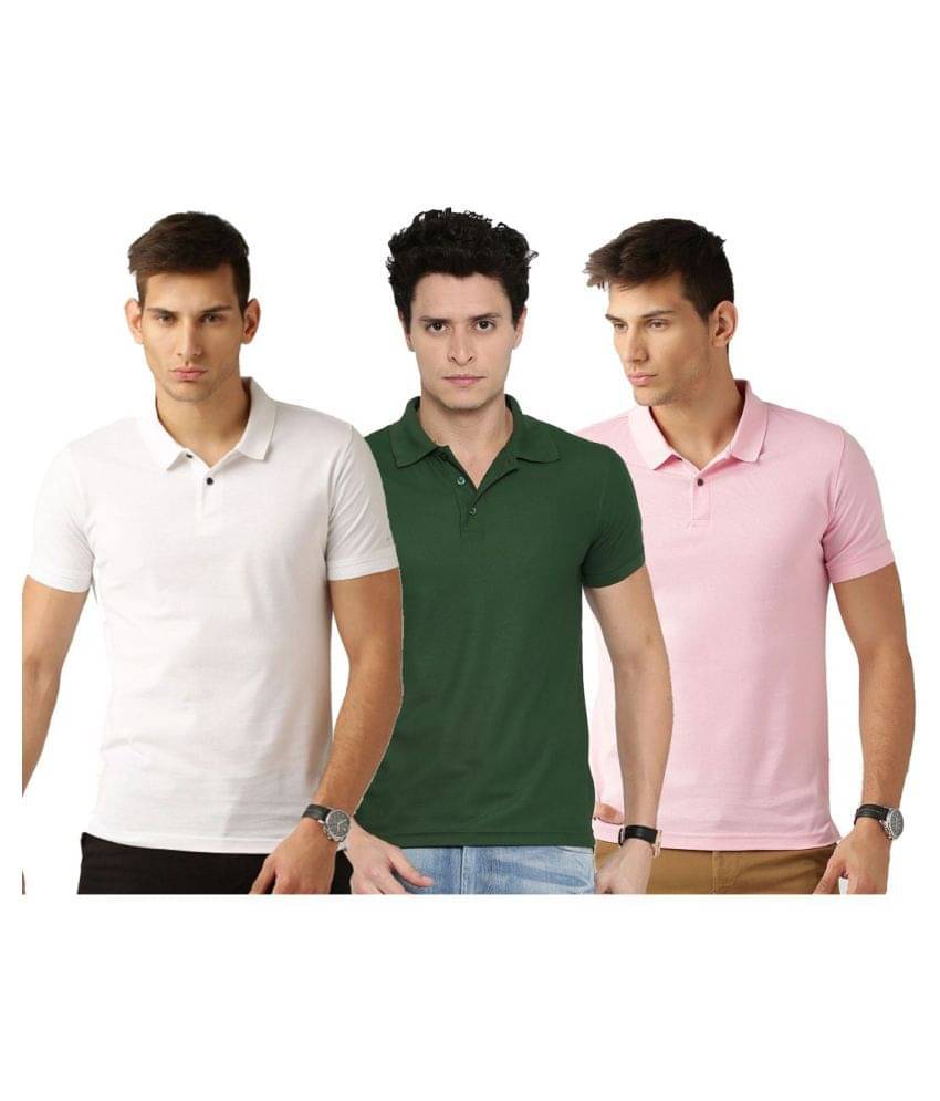    			Galatea Multicolor Slim Fit Polo T Shirt