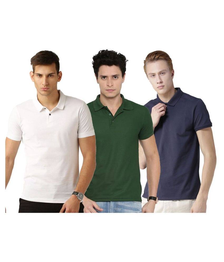 Galatea Multicolor Slim Fit Polo T Shirt Galatea Multicolor Slim Fit Polo T Shirt