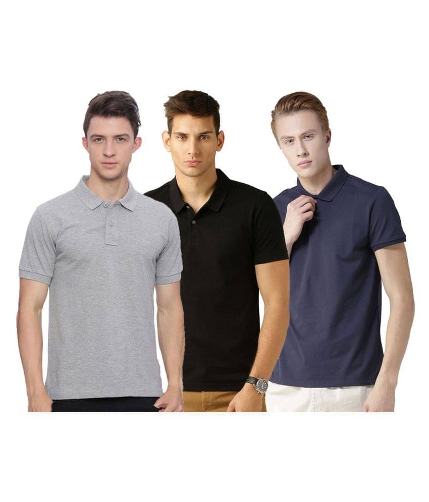 Galatea Multicolor Slim Fit Polo T Shirt Galatea Multicolor Slim Fit Polo T Shirt