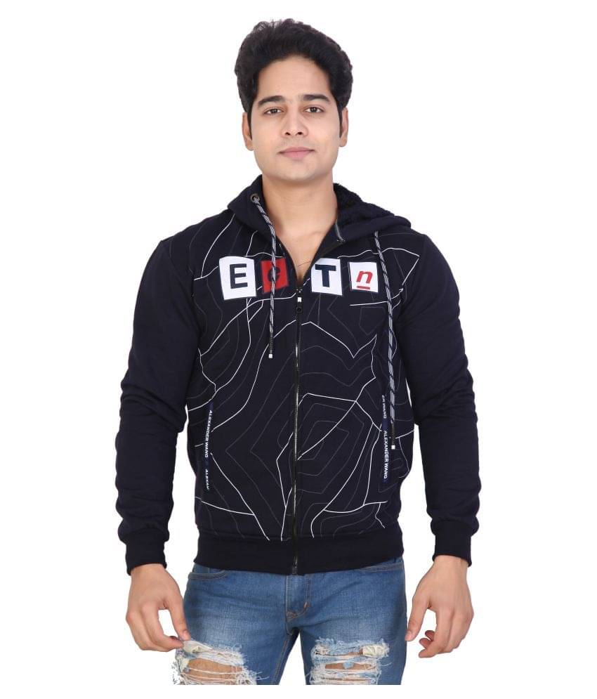 Awack Navy Hooded Sweatshirt Awack Navy Hooded Sweatshirt