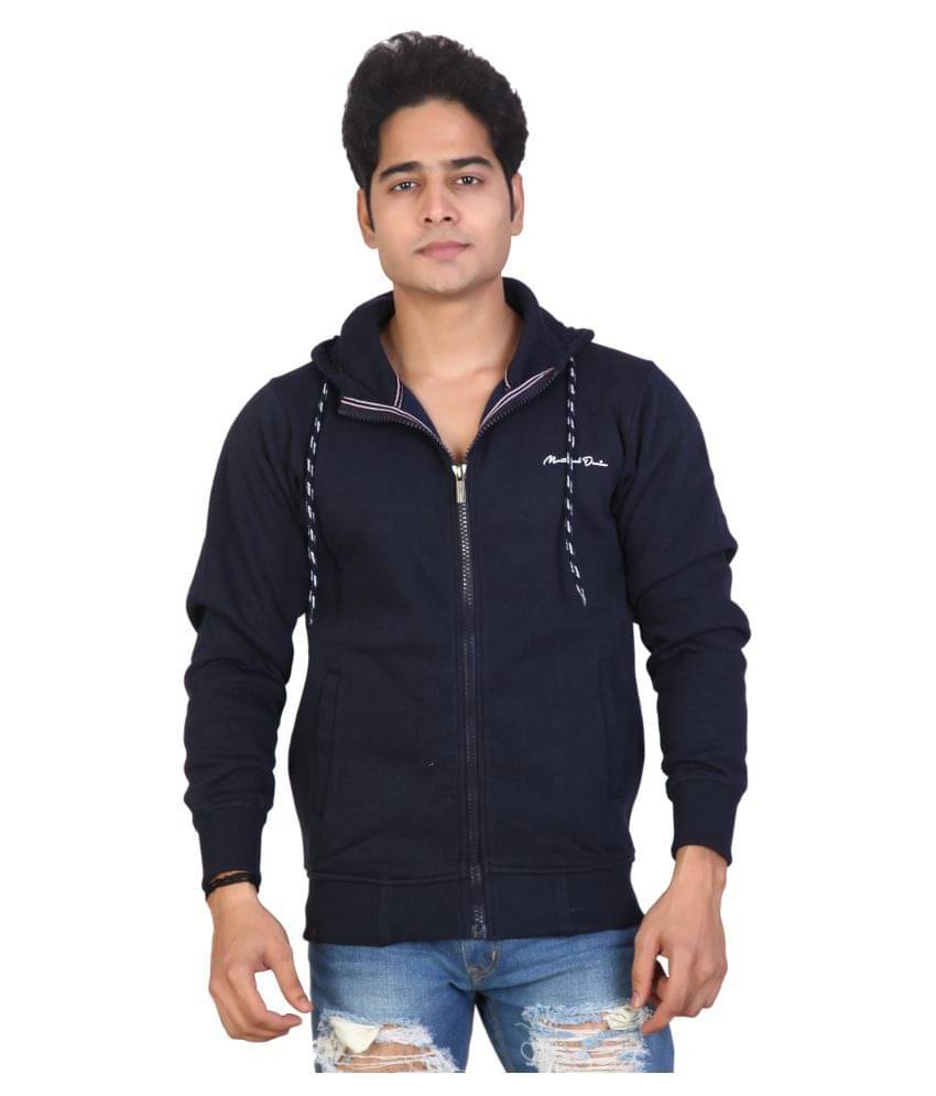 Awack Navy Hooded Sweatshirt Awack Navy Hooded Sweatshirt