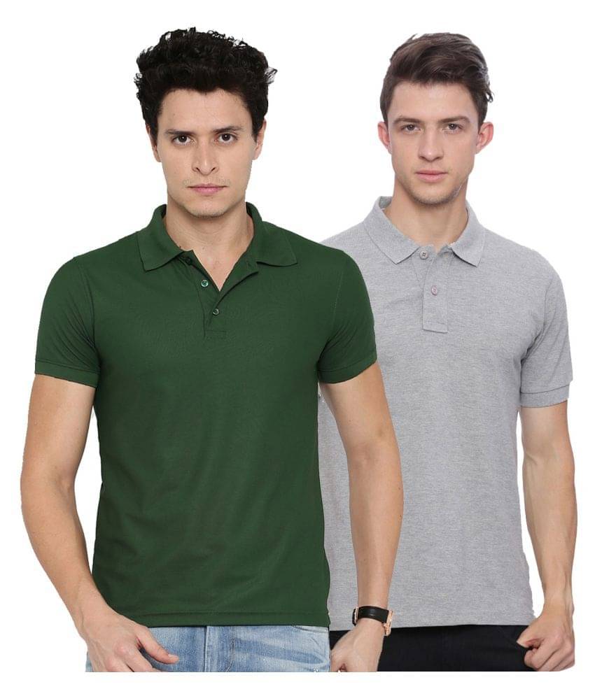     			Galatea Multicolor Slim Fit Polo T Shirt