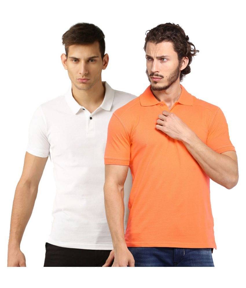     			Galatea Multicolor Slim Fit Polo T Shirt