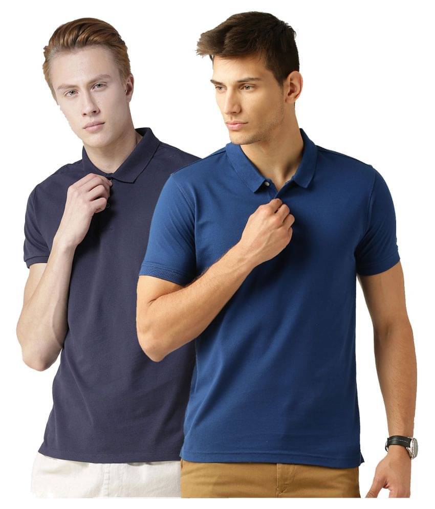 Galatea Multicolor Slim Fit Polo T Shirt Galatea Multicolor Slim Fit Polo T Shirt