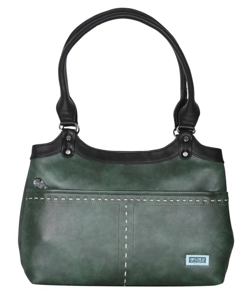     			Goodwin Green P.U. Shoulder Bag