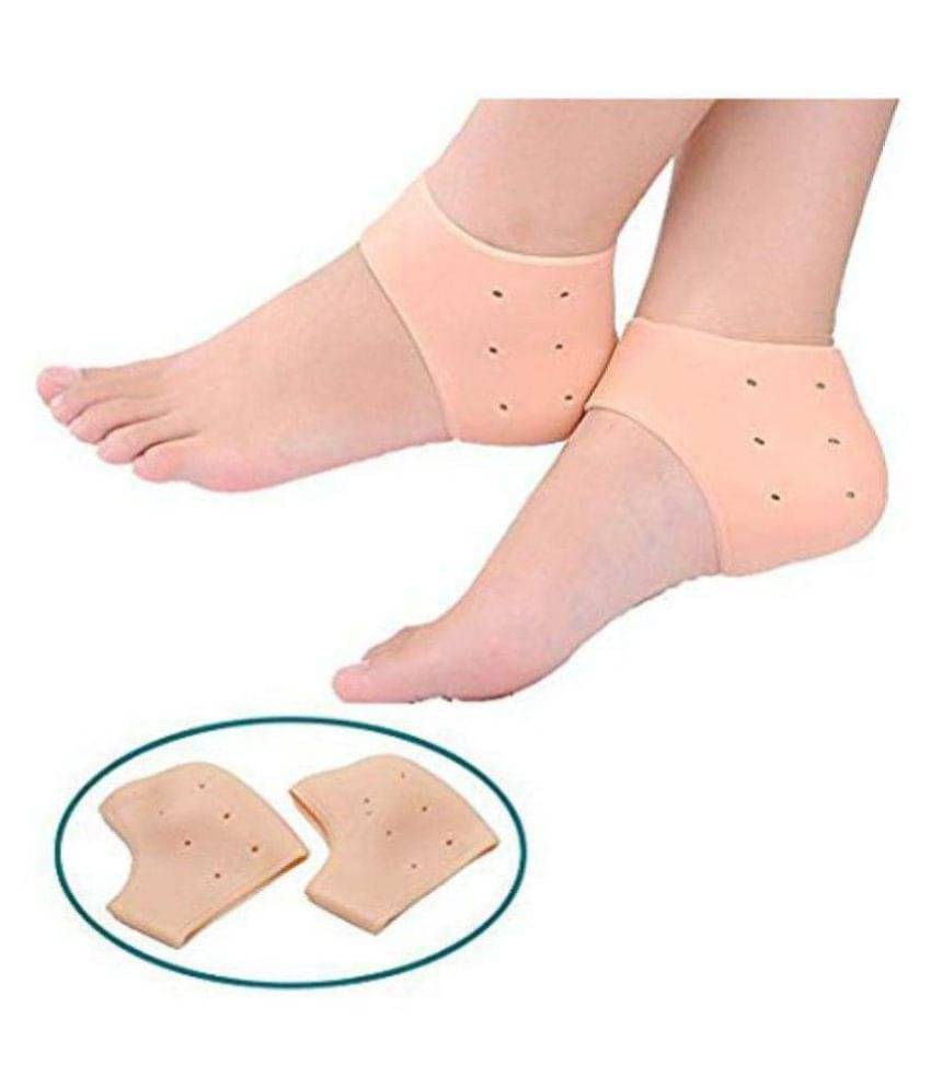     			Bajarang Impex anti crack socks heel protector Free Size