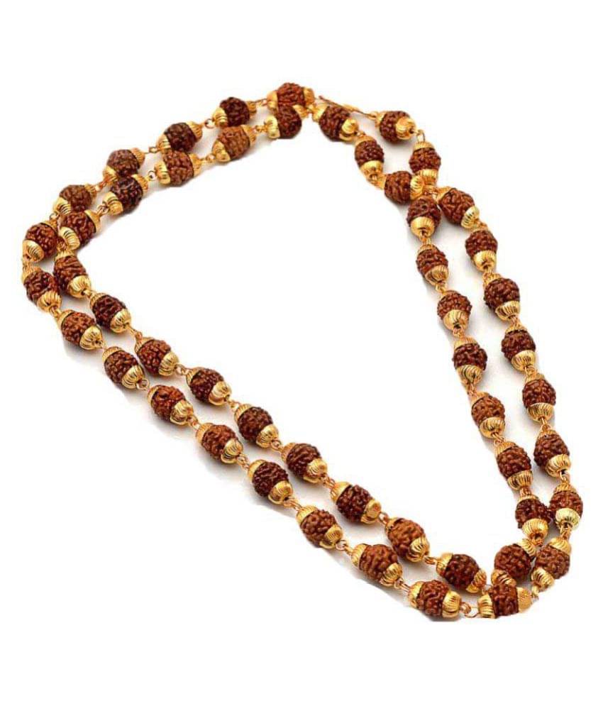     			King & Queen Gold Plated Rudraksha