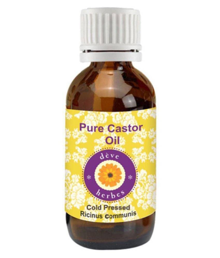 Deve Herbes Pure Castor (Ricinus communis) Carrier Oil 50 ml Deve Herbes Pure Castor (Ricinus communis) Carrier Oil 50 ml