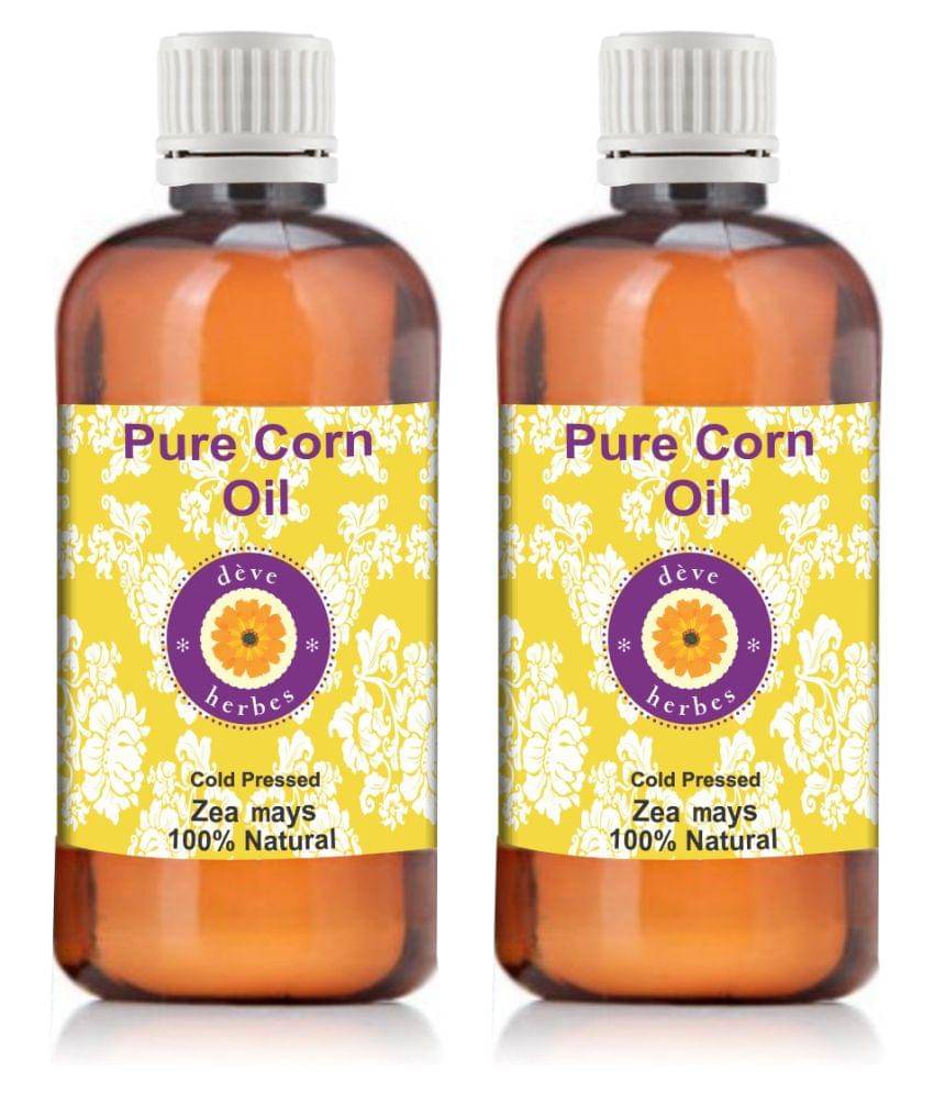 Deve Herbes Pure Corn (Zea mays) Carrier Oil 200 ml Deve Herbes Pure Corn (Zea mays) Carrier Oil 200 ml