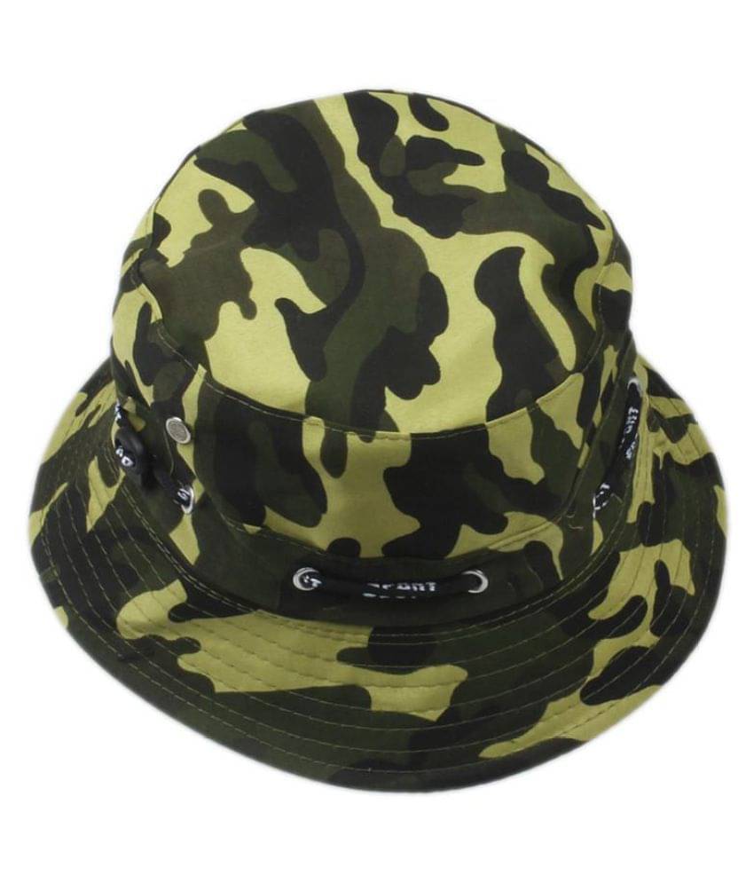     			Unisex Men Women Summer Bucket Hat Flat Bill Hunting Fishing Fisherman Outdoor Cap (58cm / US 7 1/4,Adjust Rope Inside the hat)