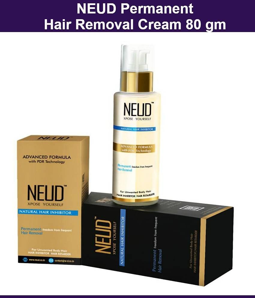 NEUD Natural Hair Inhibitor for Men & Women â 1 Pack (80 gm)