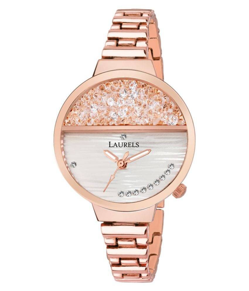     			Stainless Steel Round Womens Watch