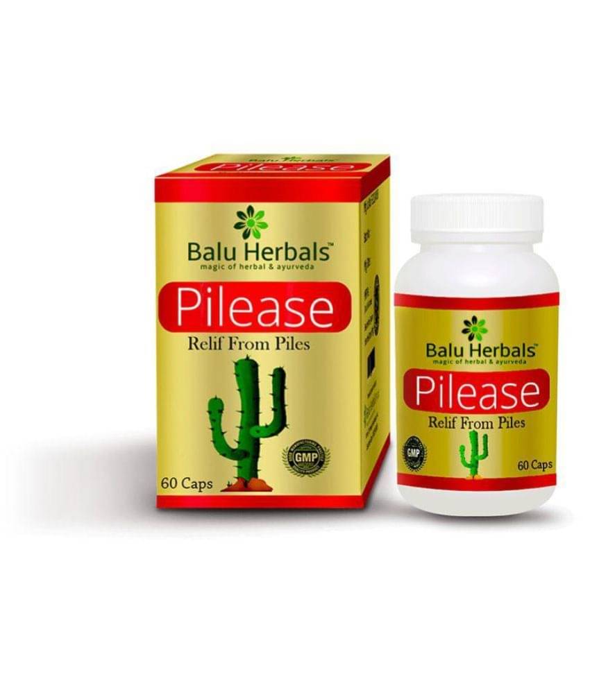 BALU HERBALS AYURVEDA Pilease 30 Capsules Capsule 100 Gm Pack of 1 BALU HERBALS AYURVEDA Pilease 30 Capsules Capsule 100 Gm Pack of 1
