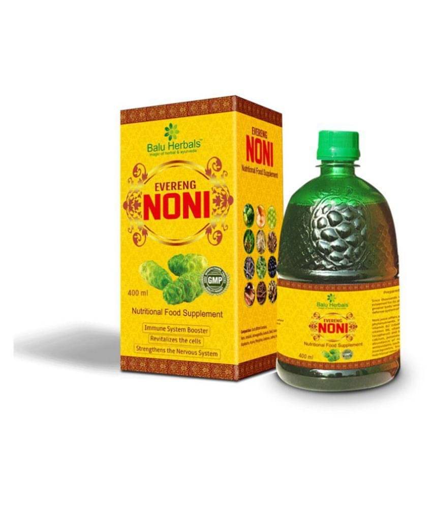 Balu Herbals Noni Syrup 400Ml Liquid 400 Ml Pack of 1 Balu Herbals Noni Syrup 400Ml Liquid 400 Ml Pack of 1