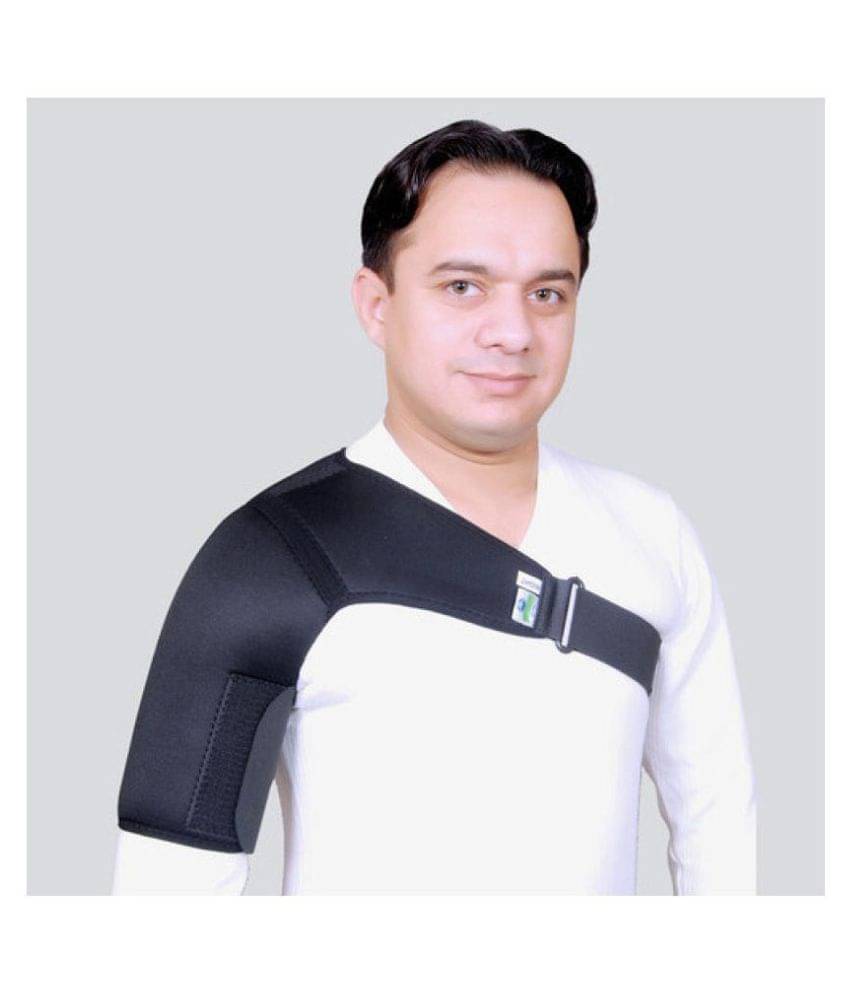 Hiakan International Compression Shoulder Neoprene Black (Right) Free Size Hiakan International Compression Shoulder Neoprene Black (Right) Free Size