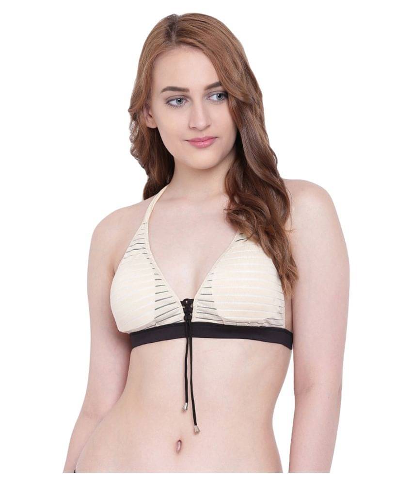 La Intimo Polyester Minimizer Bra - Off White La Intimo Polyester Minimizer Bra - Off White