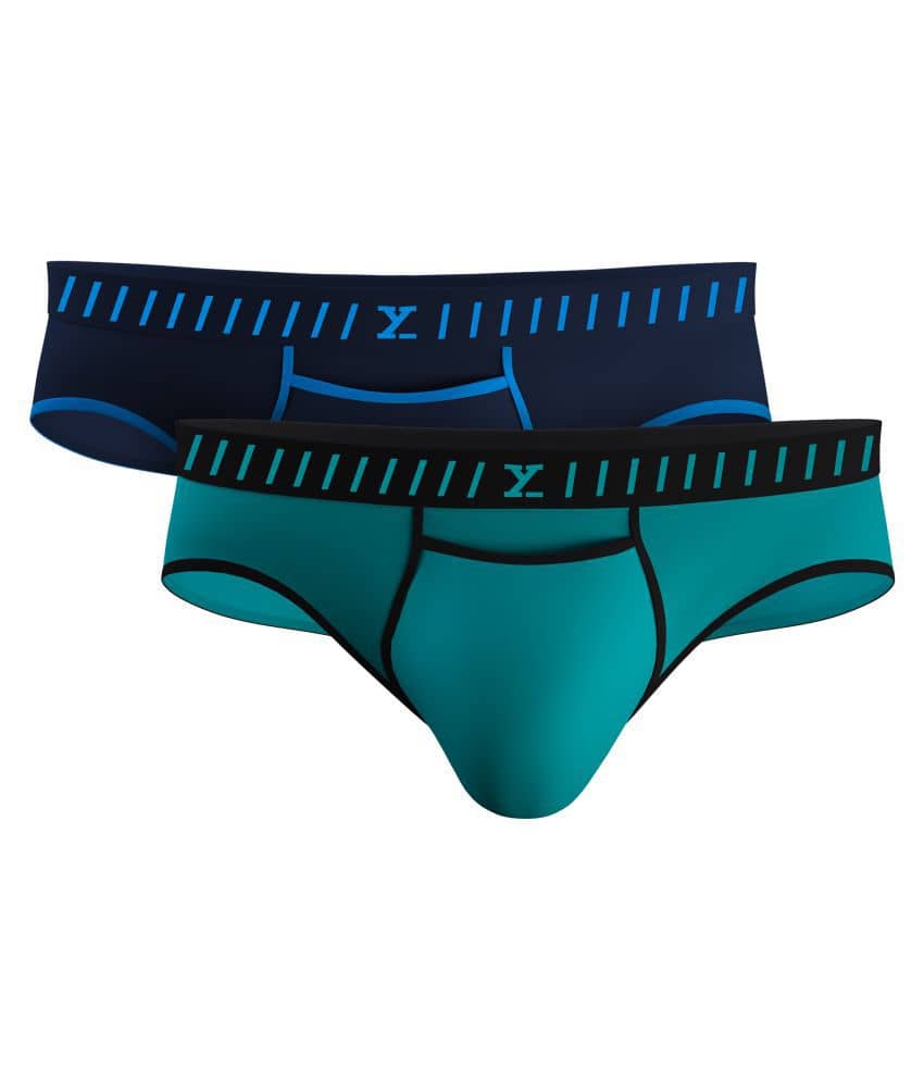 XYXX - Multicolor Modal Men's Briefs ( Pack of 2 )