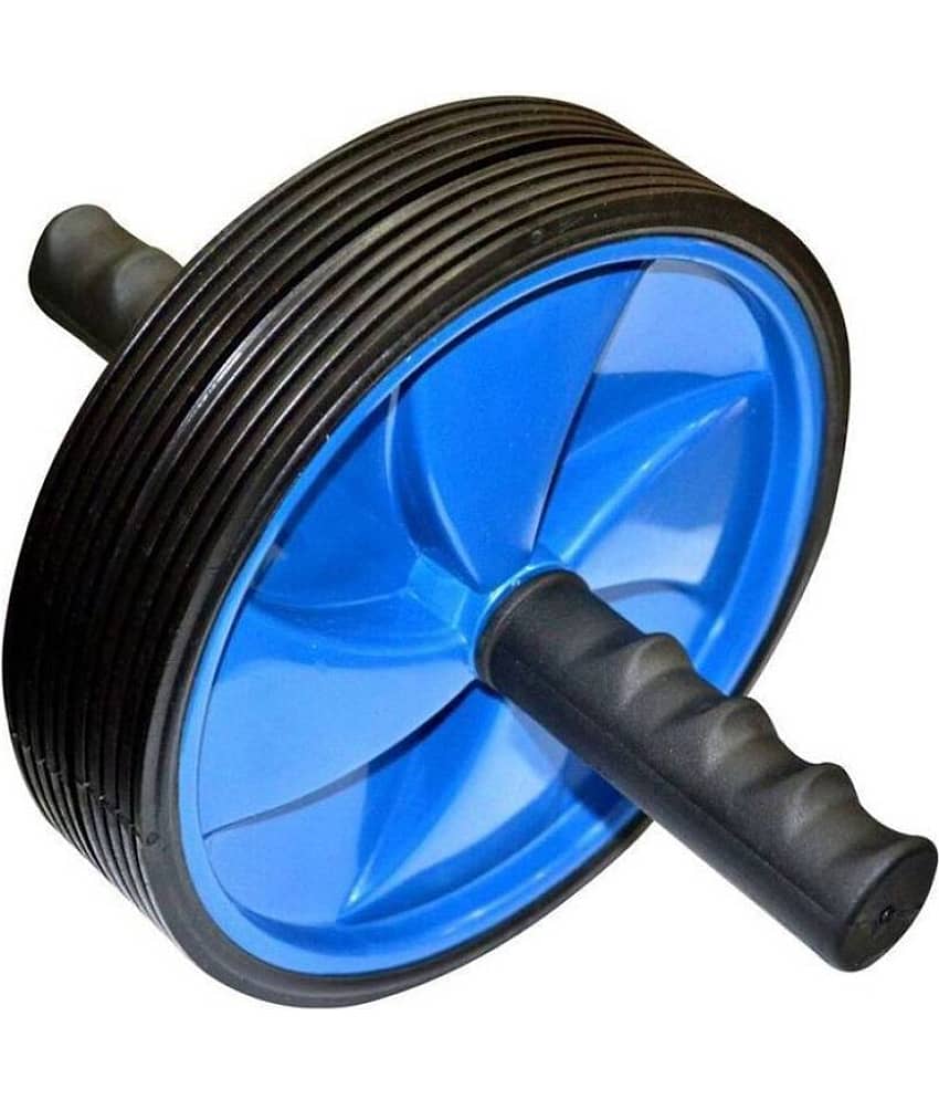 Unisex Ab Abdominal Roller For Home & Gym Workout Equipment to assist Sit Up Exercise Equipment Ab Roller Ab Exerciser (Blue Colour) - Sports and Fitness Equipment | Buy online on ZillyBuy