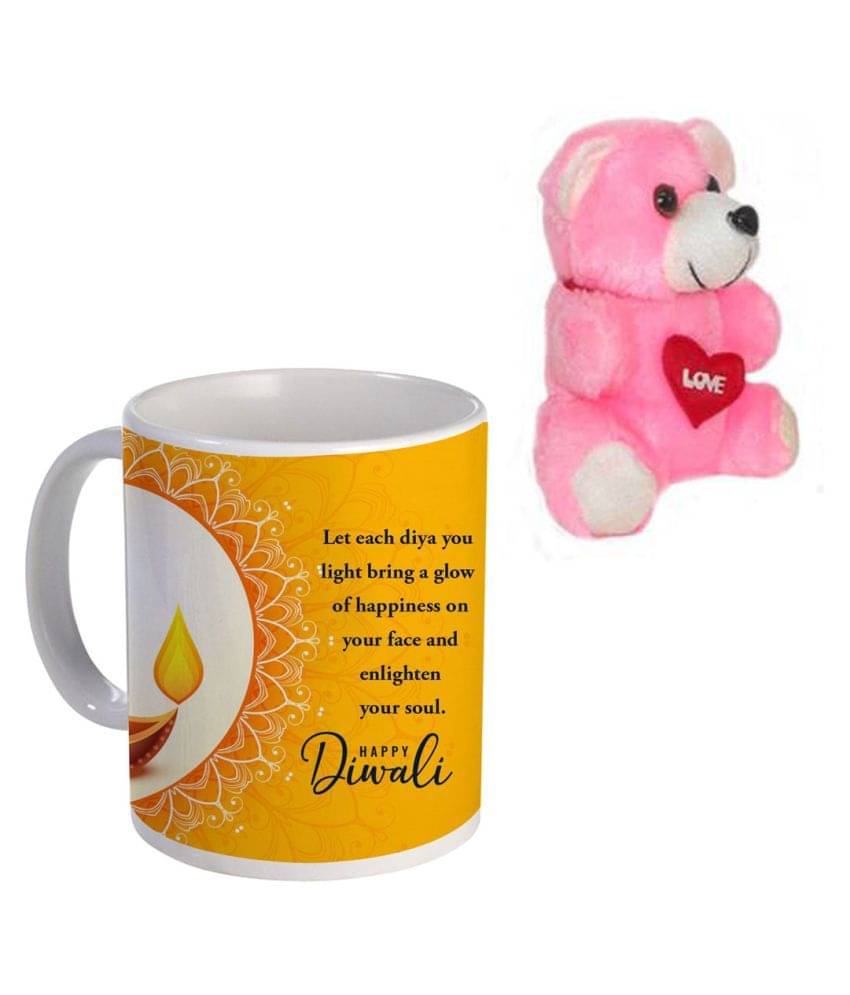 COLOR YARD best beautiful happy-diwali wishes with red heart Ceramic Coffee Mug 1 Pcs 320 mL COLOR YARD best beautiful happy-diwali wishes with red heart Ceramic Coffee Mug 1 Pcs 320 mL