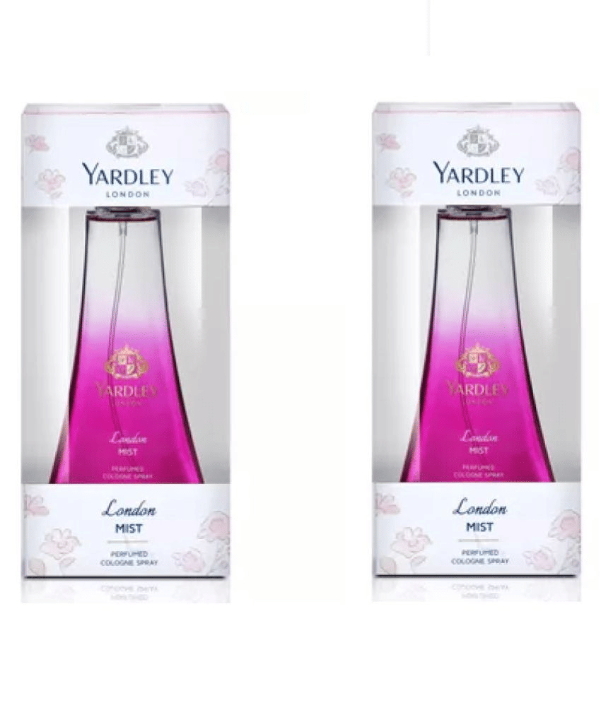 Yardley London Mist Perfumes, For Women( 100ml each, pack of 2) Yardley London Mist Perfumes, For Women( 100ml each, pack of 2)