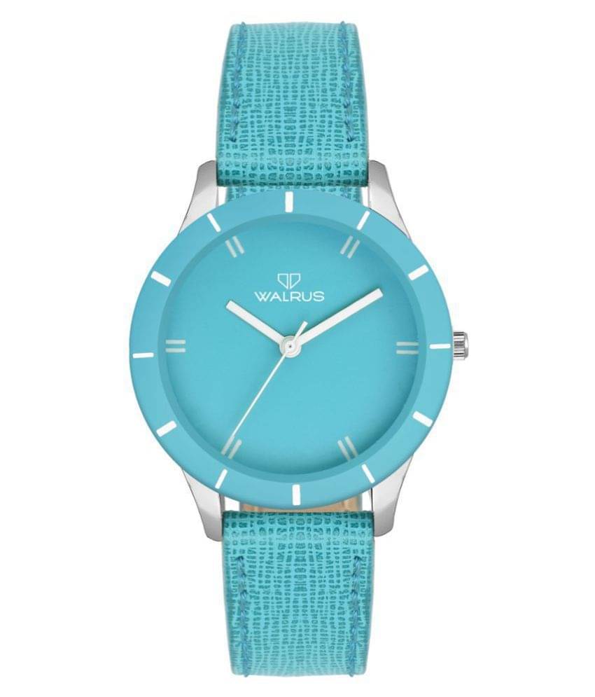     			Walrus Leather Round Womens Watch