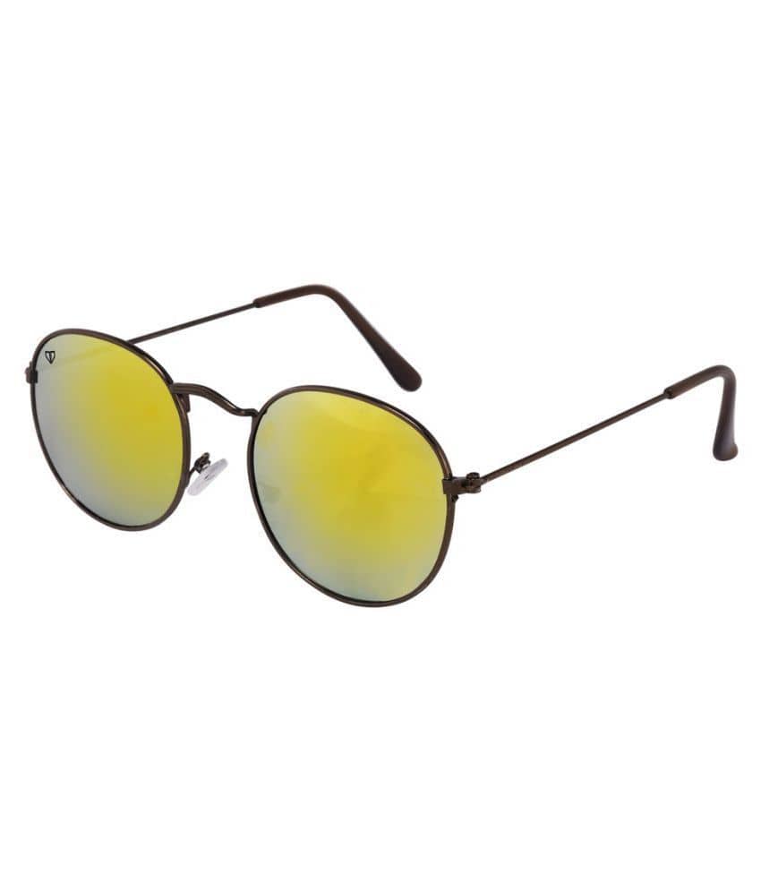 Walrus - Yellow Oval Sunglasses ( WS-RYL-II-220909 ) - Sunglasses | Buy online on ZillyBuy