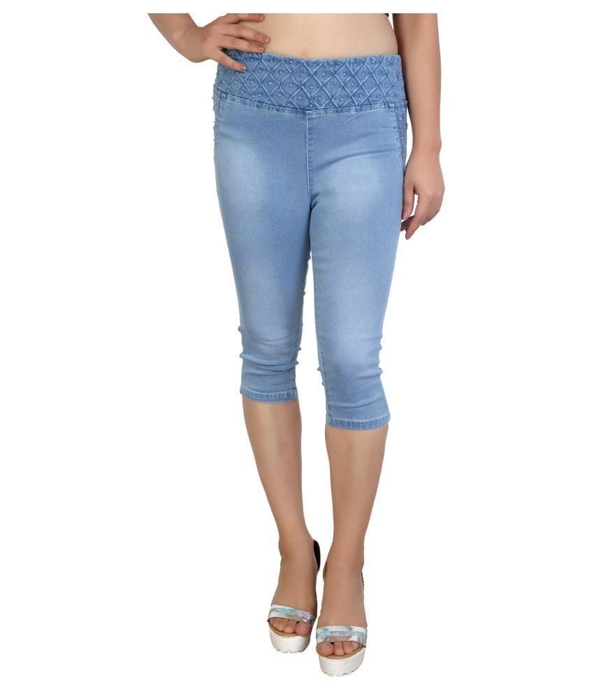     			FCK-3 Denim Jeggings - Blue