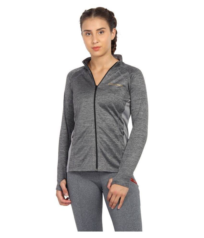     			OFF LIMITS - Grey Polyester Women's Jacket