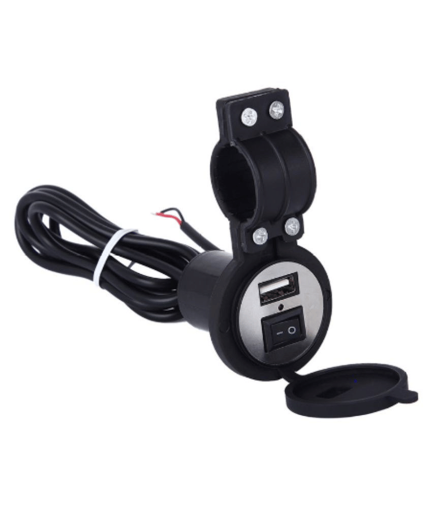 ConnectToStart Motorcycle Mobile Phone USB Power Charger Port Socket Waterproof ConnectToStart Motorcycle Mobile Phone USB Power Charger Port Socket Waterproof