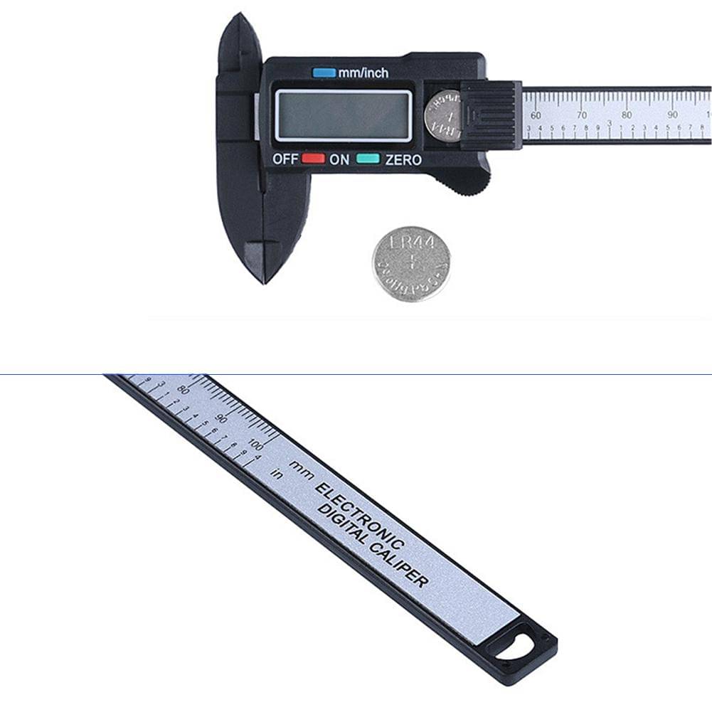     			LCD Digital Electronic Vernier Caliper Micrometer Measuring Gauge (Black)