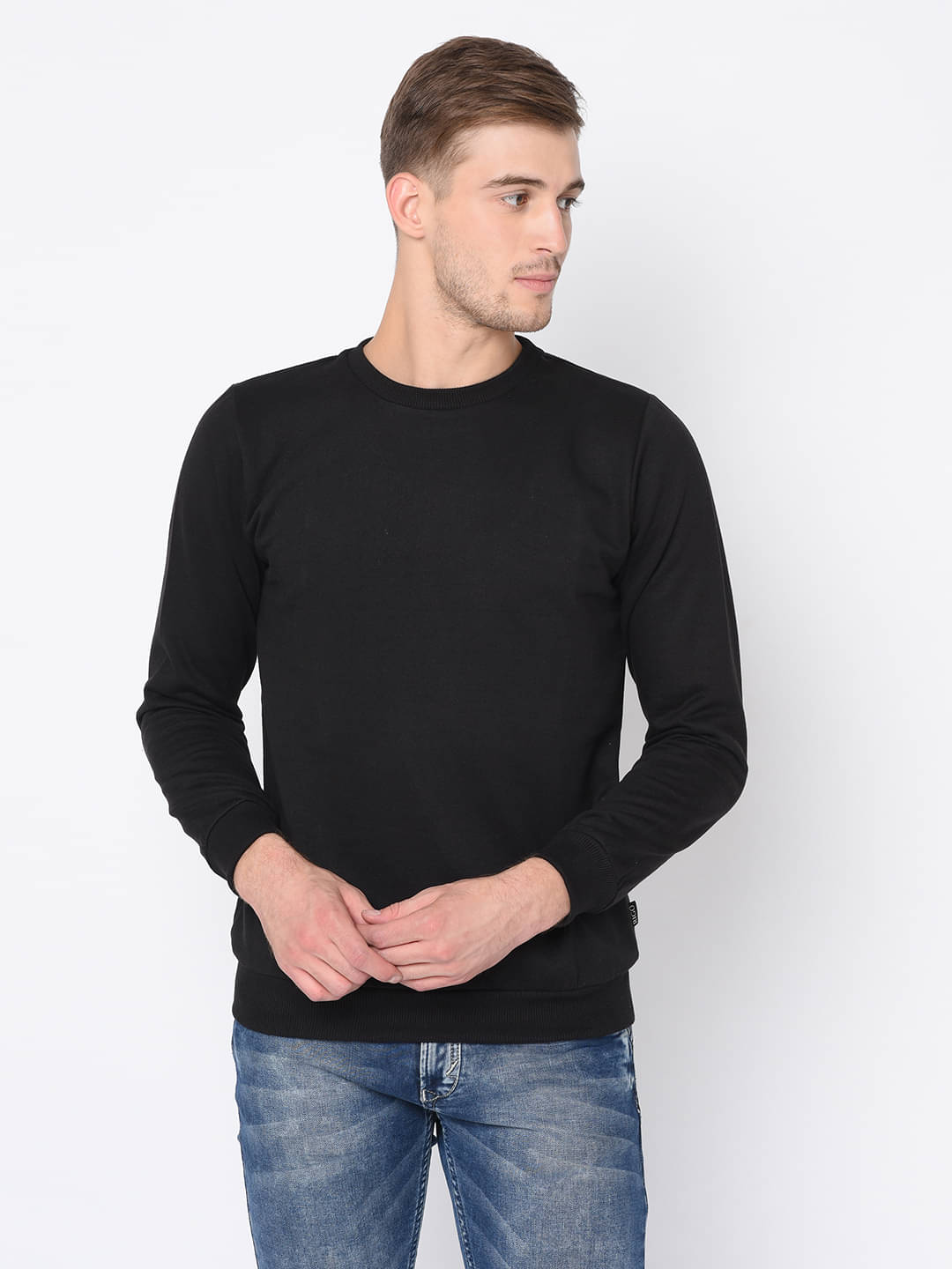 Rigo Black Sweatshirt Pack of 1 Rigo Black Sweatshirt Pack of 1