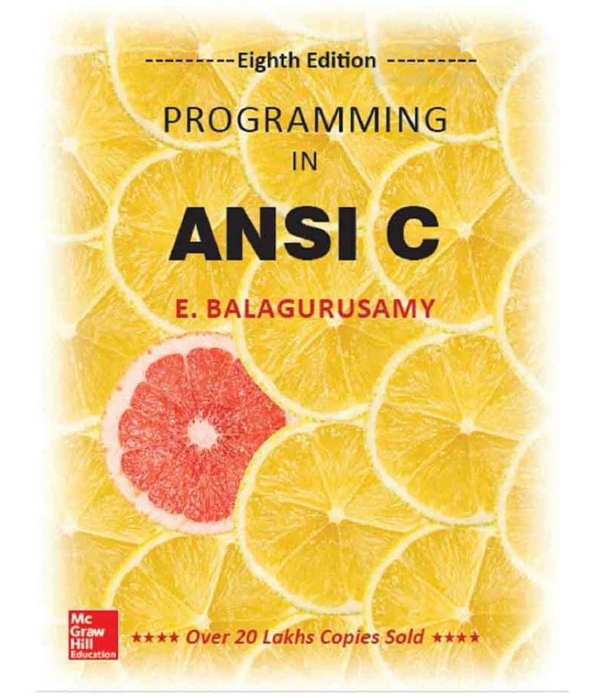     			Programming In Ansi C, 8Th Edition