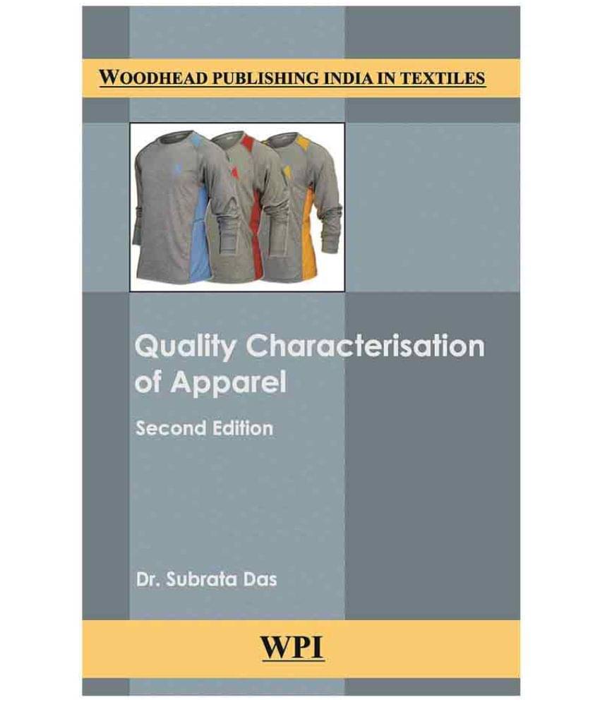 Quality Characterisation Of Apparel Second Edition Quality Characterisation Of Apparel Second Edition