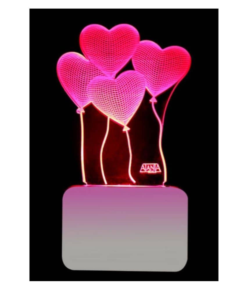 SUPER AJANTA Multicolor Night Lamp ( Pack of 1 ) - Electricals | Buy online on ZillyBuy