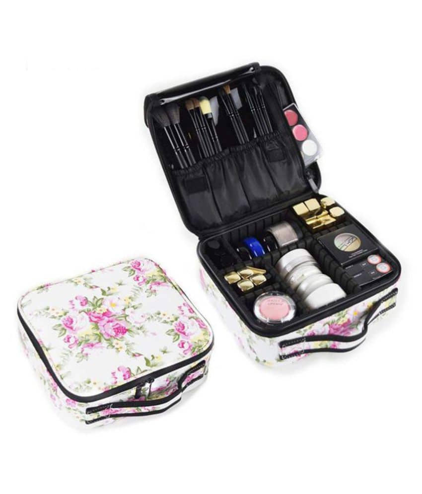 House Of Quirk Multi Color Makeup Cosmetic Storage Case